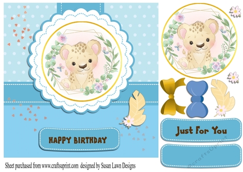 Cute no 1 card