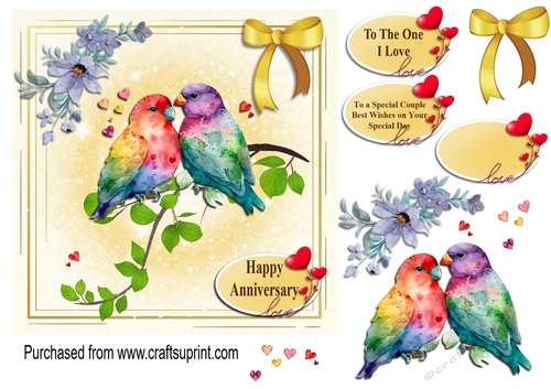 Love birds - no 2