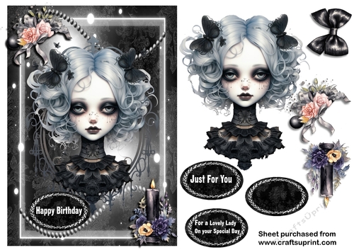 Gothic girl no 16