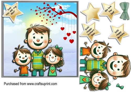 Cartoon dad no 2