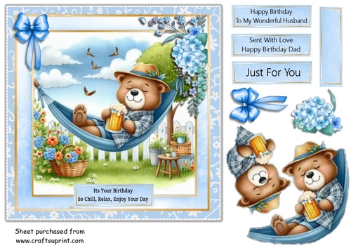 birthday bear - male no1