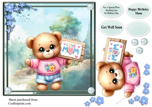 Mum card no 6
