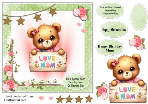 Mum card no 7