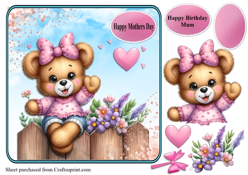 Mum card no 8