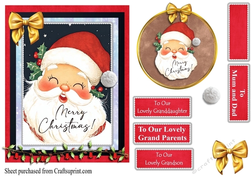 Santa Card no 6