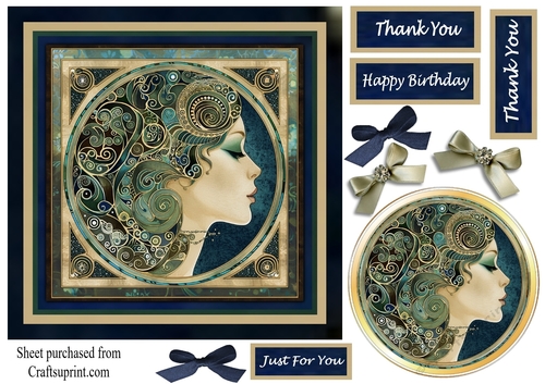 Art deco ladies no 3