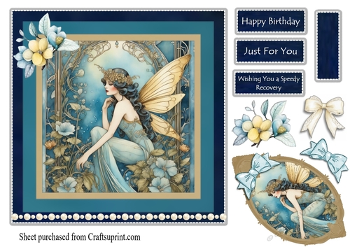 Art deco fairy NO 1