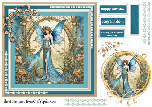 Art deco fairy NO 3