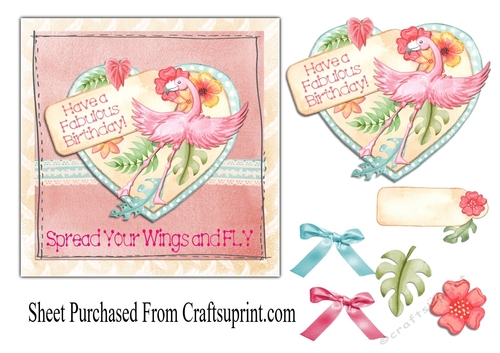 Flamingo series - Have a fabulous Birthday