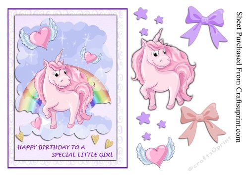 unicorn series - for a special little girl