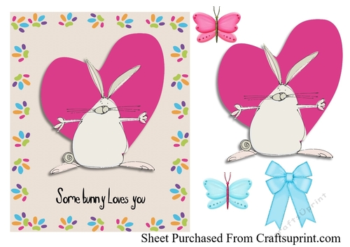 born to shop some bunny loves you