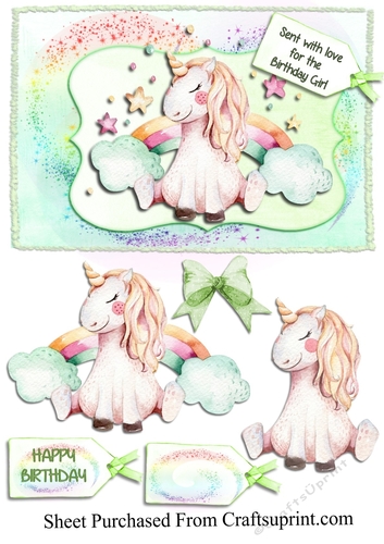 Unicorn - Birthday girl