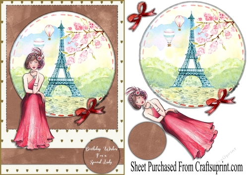Paris birthday wishes