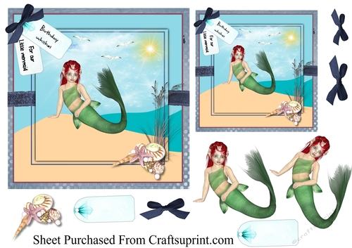 MERMAID CARD 4