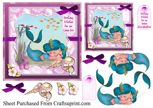 MERMAID CARD 5