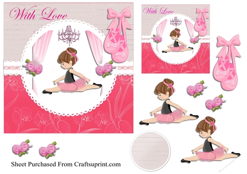 Little dancer in pink