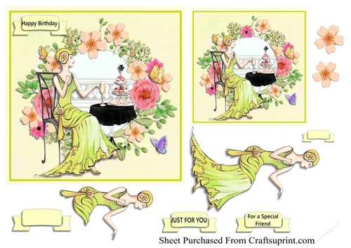 afternoon tea for an elegant lady