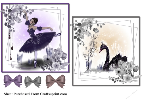SWAN LAKE THEMED TOPPERS