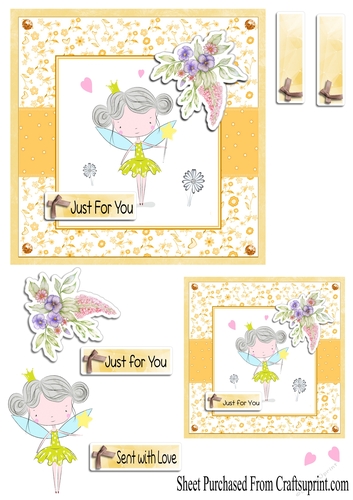 Fairy card - just for you
