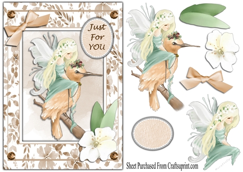 WOODLAND FAIRY - A5 size