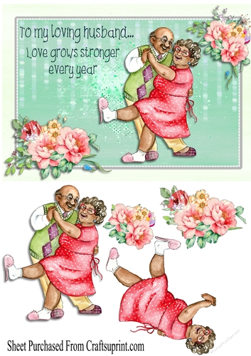Anniversary card - To my loving husband