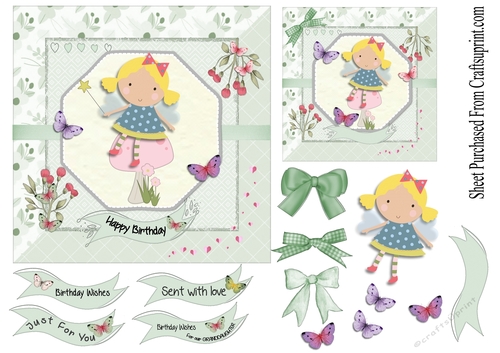 Birthday fairy
