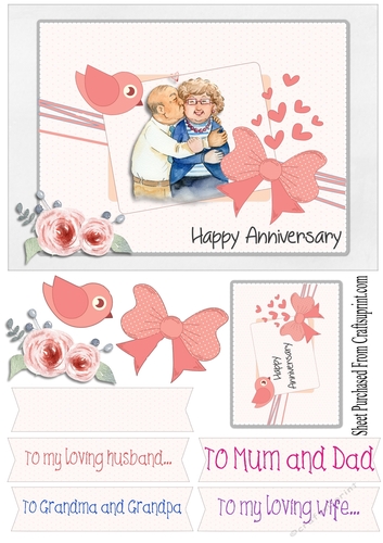 Happy anniversary mum and dad
