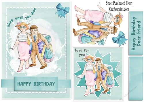 happy birthday - female card