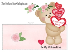 Love - Cute Valentine bear