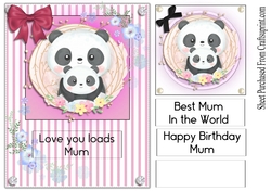 Panda - Mothers day