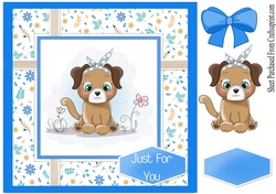 Cute dog - happy birthday