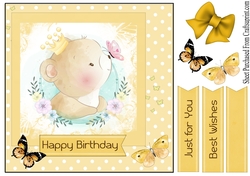 Happy birthday - Cute bear