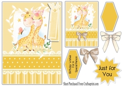 giraffe couple