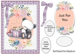Panda card - just for you