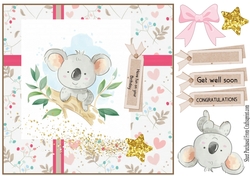 koala card - get well soon