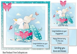 Happy anniversary - rabbits