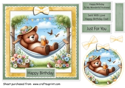 birthday bear - male no 3