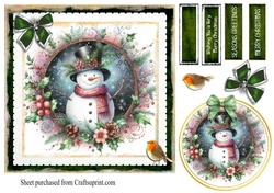 Festive snownman no1a