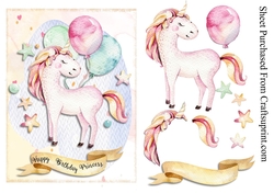 Unicorn - happy birthday princess