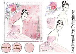 Glamorous lady
