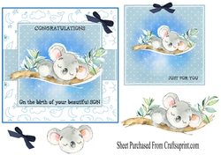 Congratulations - baby boy