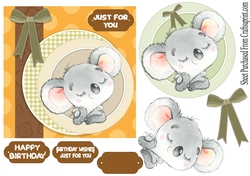 Happy birthday - cute koala