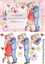 Anniversary card - To the person I love