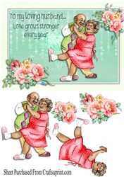 Anniversary card - To my loving husband