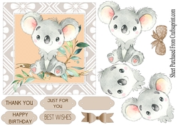 Cute Koala Card