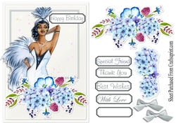 Especially for you - lady in blue