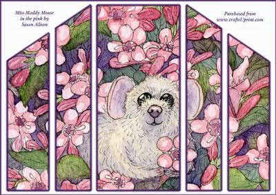 Miss Maddy Mouse in the Pink Theatre Fold