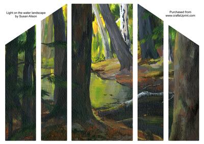 Light on the Water Landscape Painting