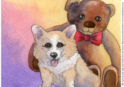 Me and My Pal, Dog and Teddy Bear