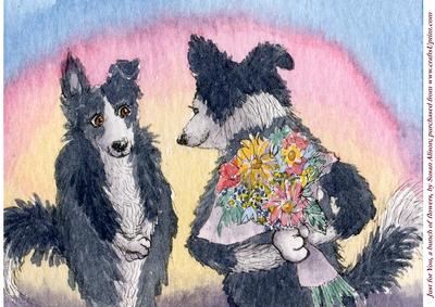 Just for You, a Bunch of Flowers